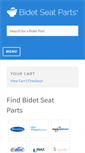 Mobile Screenshot of bidetseatparts.com